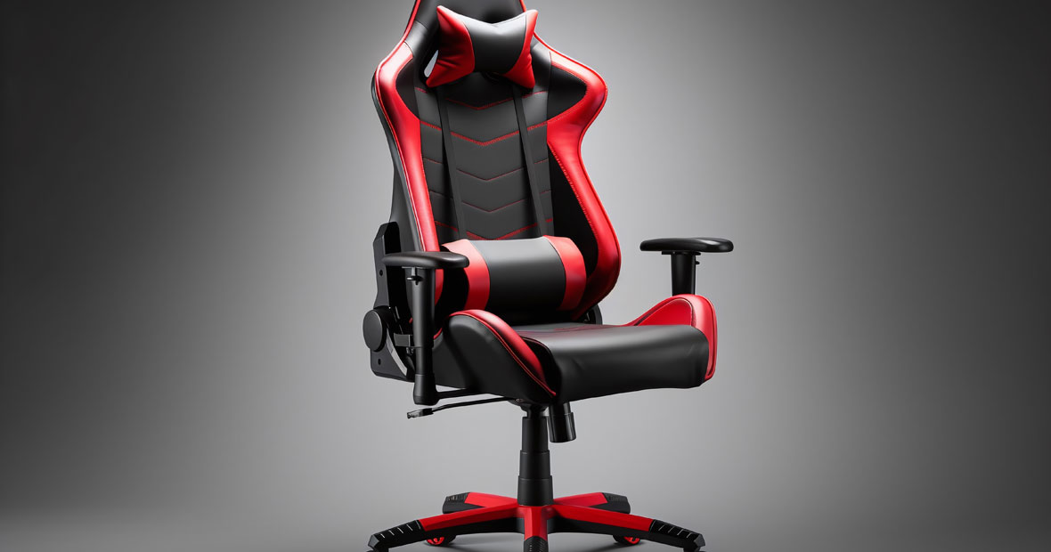 chaise gaming rouge